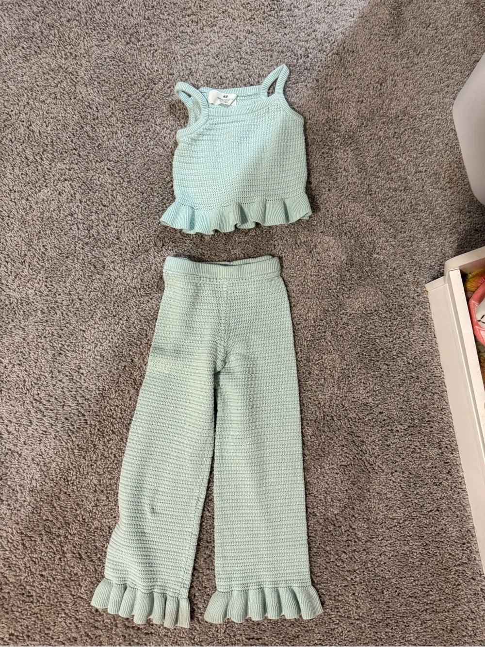 H&M crochet Matching Set